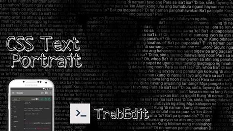 CSS Text Portrait Converter 的图像结果