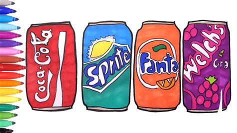 Soda Can Drawing at PaintingValley.com | Explore collection of Soda Can ...