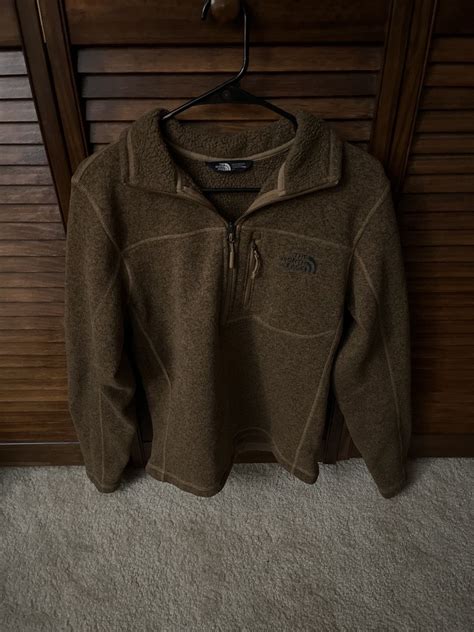 Brown Quarter Zip