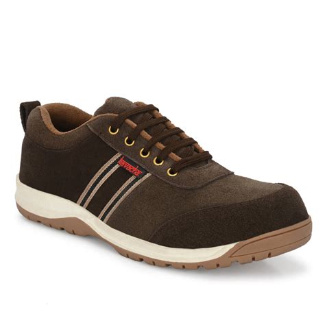 Kavacha Steel Toe Safety Shoe S206 with Suede Leather Upper and Foam C ...