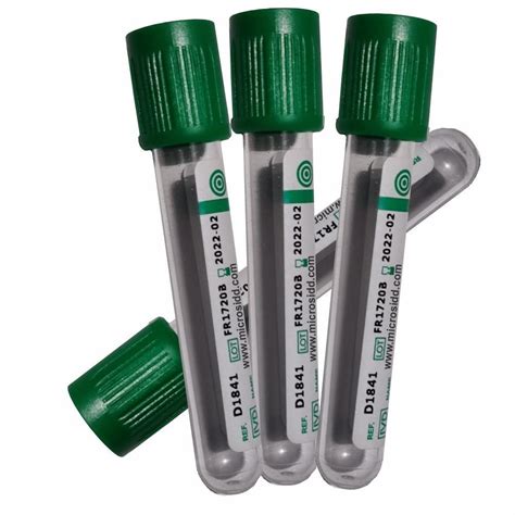 buy lithium heparin vacuum blood collection tubes online – Microsidd India