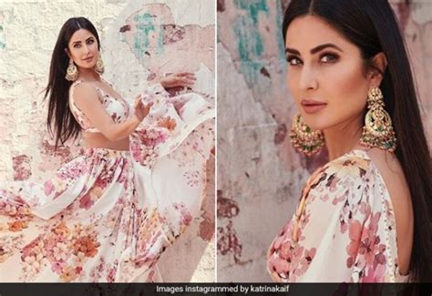 Katrina Kaif gets photoshoot in beautiful floral lehenga, pictures are ...