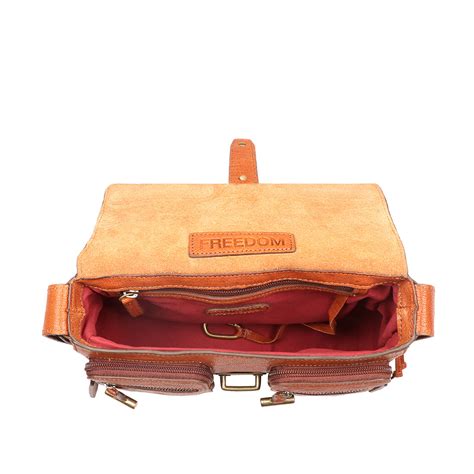 Buy Hidesign Orange Womens Handbags