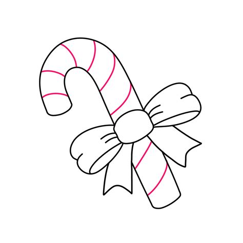 Candy Cane Drawing - Drawing with Dawn