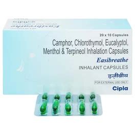 Buy Easibreathe Inhalant Capsule | 19 Minutes Delivery | Apollo Pharmacy