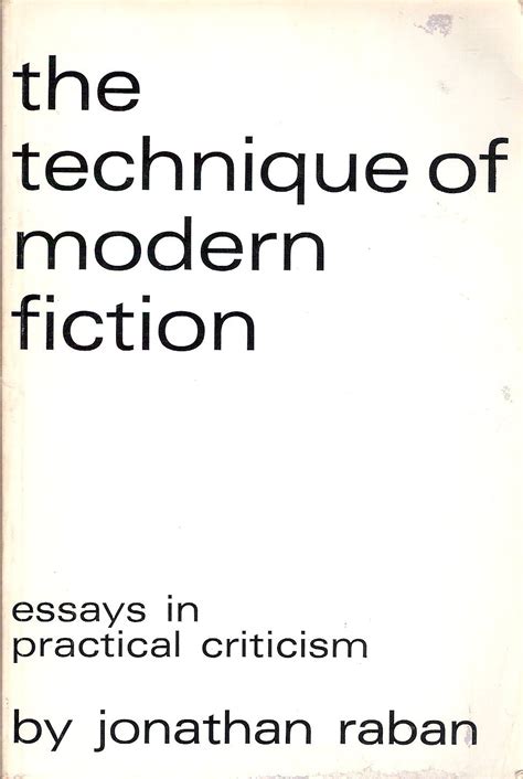The Technique of Modern Fiction : Raban, Jonathan: Amazon.in: Books