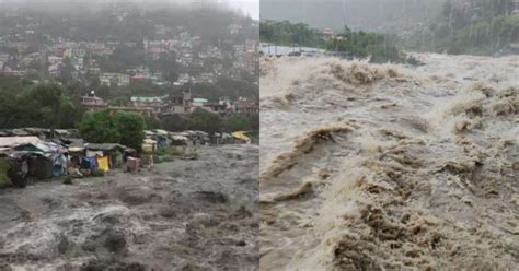 Heavy Rainfall Triggers Flash Flood In Dharamshala