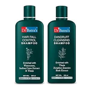 Dr Batra's Dandruff Cleansing Shampoo - 200 ml and Hair Fall Control ...