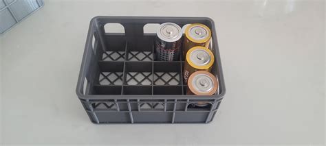 Battery Crates for AA, AAA, C and 9V - large quantity by Eddi Maevski | Download free STL model ...