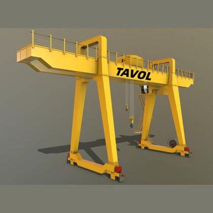 40T gantry crane open wench gantry crane MG Double Girder Rail Mounted ...