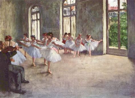The Dance Class (1874) by Edgar Degas – Artchive