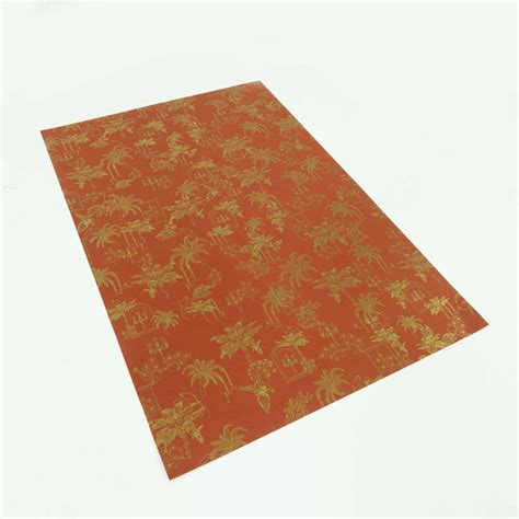 Buy Gift Wrappers | Nishaaraa Sanctuary Terracotta & Gold Wrap | Shop ...