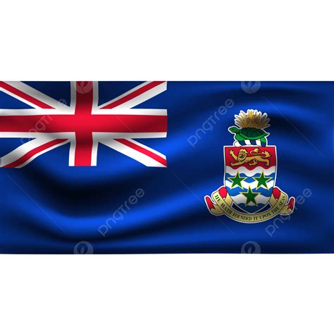 Island 3d Transparent PNG, Cayman Islands Flag Waving 3d Illustration ...