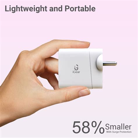 iGear Core 33: 33W Fast Charger, USB Type-C PD and Q.C 4.0 + PPS, Dual ...