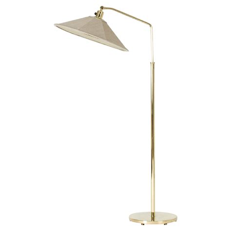 Mid-Century Modern Brass Floor Lamp from Böhlmarks, Sweden, 1940s For ...