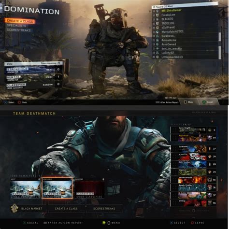 Image result for Bo3 Menu