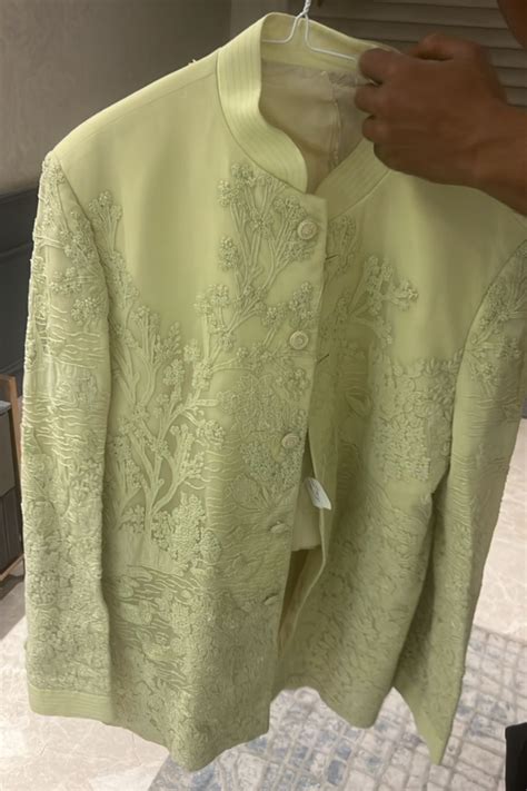 Rohit Bal 3 piece suit with shoes – Kuro Clothing India