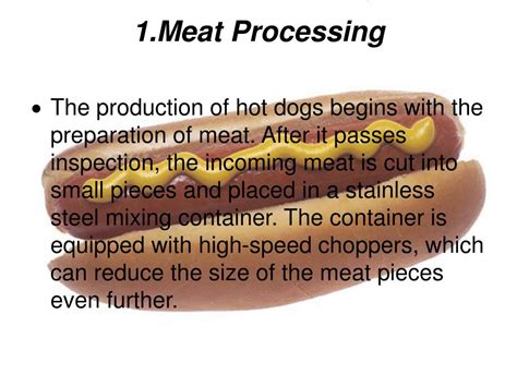 Image result for Hot Dog Making Process