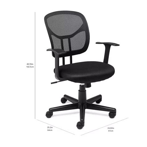 Deskio Full Black Chair (Mesh+Back Support) 03A - TEKAVO