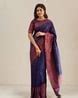 Buy Blue Sarees for Women by Anjaneya Sarees Online | Ajio.com