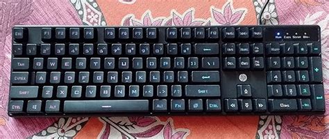 Amazon.in: Buy HP K300 Backlit Membrane Wired Gaming Keyboard with ...