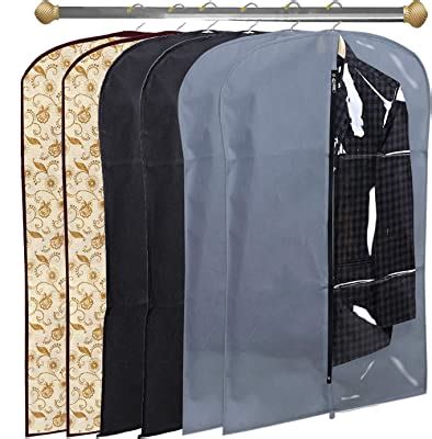 Kuber Industries 6 Pieces Half Transparent Non Woven Men's Coat Blazer ...