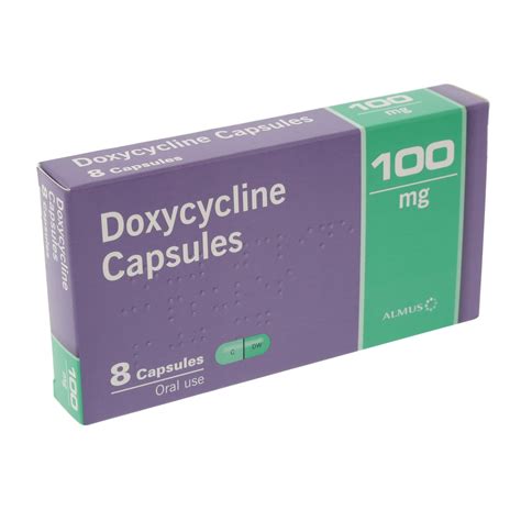 NAD011 : Doxycycline Capsules 100mg