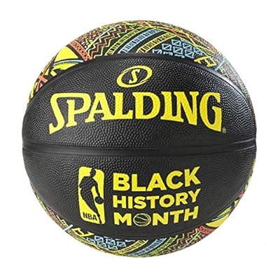 Buy Spalding NBA Black History Month Official Full Size Rubber Logo ...