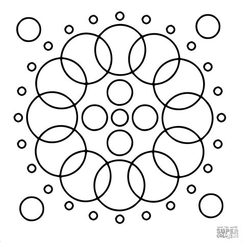Circle Coloring Pages - ColoringBay