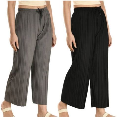 Pleated Palazzo Pants - Buy Pleated Palazzo Pants online at Best Prices ...
