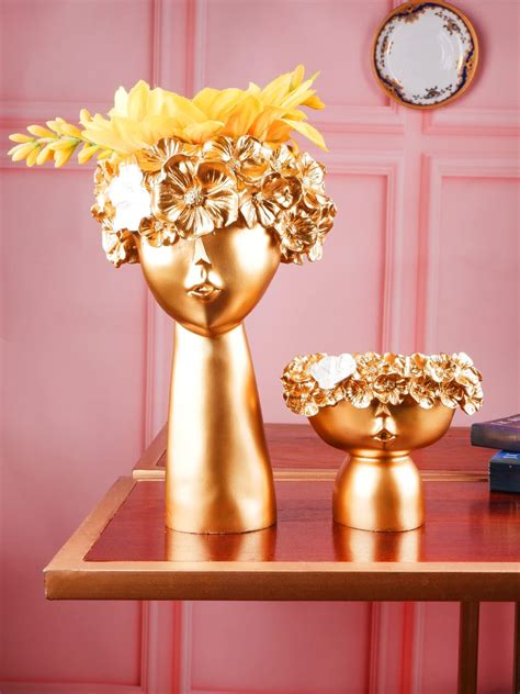 Buy THE WHITE INK DECOR Premium Decorative Vases Home Decor Items ...