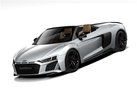 Audi R8 Spyder 2021 3D Model $129 - .3ds .c4d .fbx .lwo .ma .max .obj - Free3D