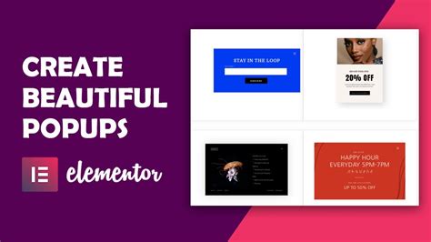 Image result for Elementor Pop-Ups Tutorial