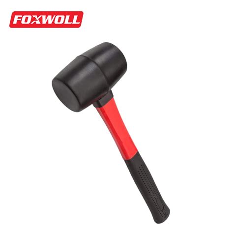 Ball Peen Hammer 16oz Rubber Mallet - FOXWOLL
