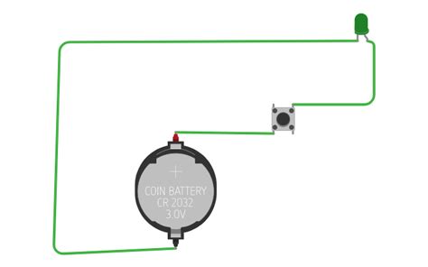 Image result for LED Connection with Switch Tinkercad