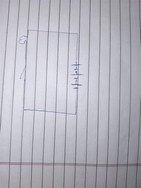 Draw a electric circuit diagram consisting of battery of 3 cells, a ...