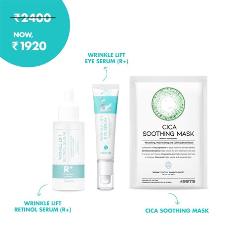 OOTD Retinol Rookie Set- Save upto ₹480 on Korean Retinol Set – Limese ...