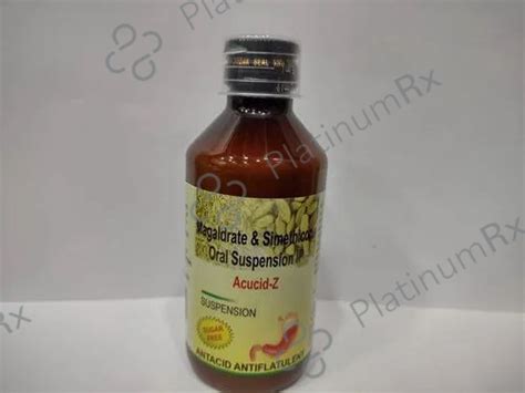 Acucid Z 60/400mg Syrup 170ml | Uses, Price & Substitutes
