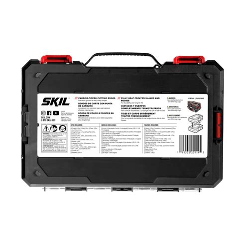SKIL 30 -Piece Carbide-tipped Router Bit Set in the Router Bit Sets ...