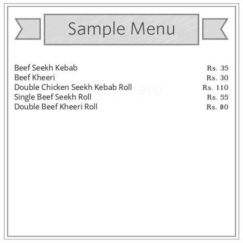 Menu at Almas Grill Barbecue, Mumbai