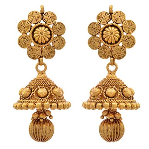 Buy JFL - Grand Gorgeous One Gram Gold Plated Bead Designer Long ...