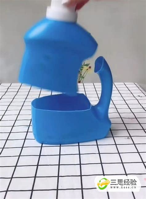 洗衣液瓶手工雕刻 DIY制作优雅花盆的方法 - 制作系手工网