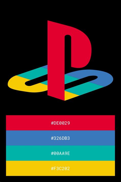 PlayStation Logo Color Palette