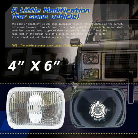 4X6 Led Headlights