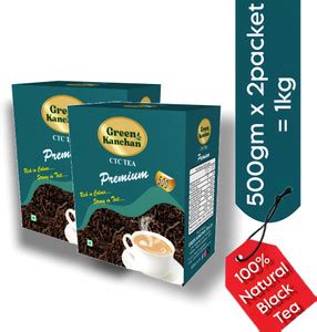 Green Kanchan PREMIUM BLACK TEA PACK OF 2 Rich In Colour... Strong In ...