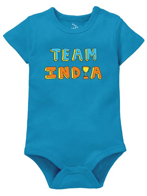 Team India - Onesie | Buy online Personalised Baby Onesie/Romper ...