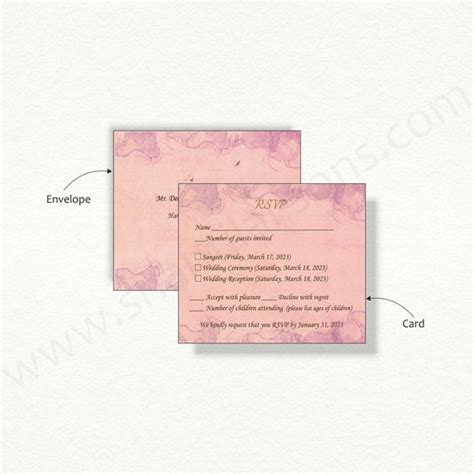 RSVP Cards – Shantilalsons