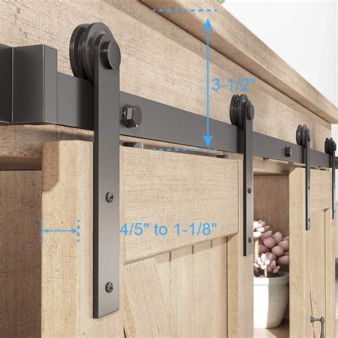 Buy ZEKOO 2.5-8FT Customized Style Interior Super Mini Sliding Barn ...