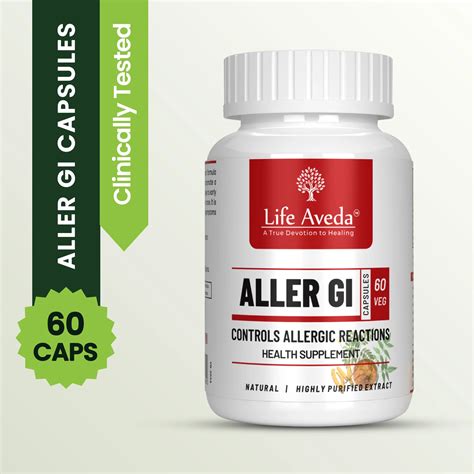 Best Ayurvedic Medicine for Allergy Relief - Allergy Capsules – Life Aveda