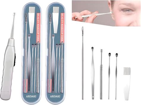 Buy Geetalaxmi Stainless Steel Effective Ear Wax Cleaner Kit with a ...
